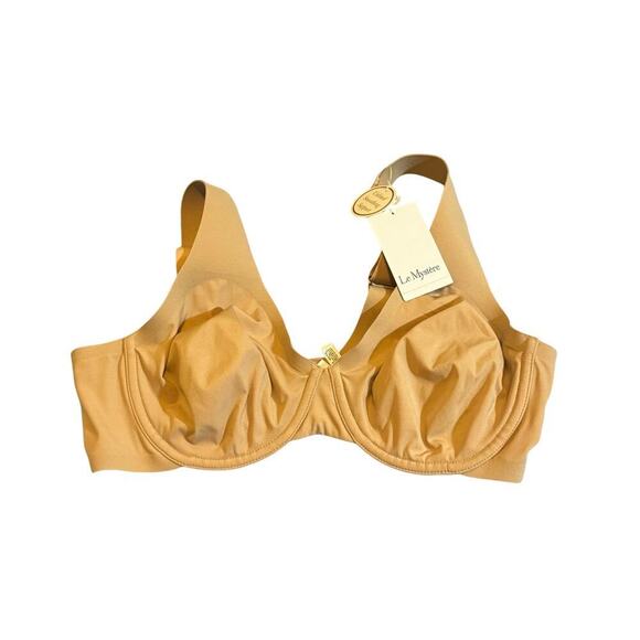 Le Mystère Women's Natural Smooth Shape Unlined Underwire Bra Size 34D NWT - Picture 7 of 12